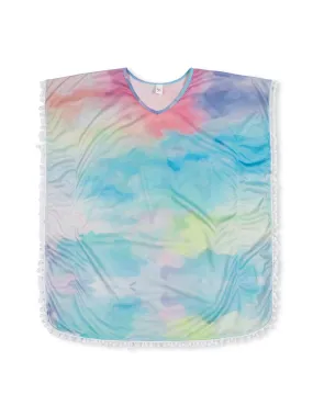 Alexa Tie Dye Kaftan Swim Coverup