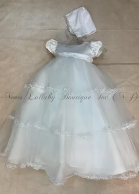 Ava Christening dress by Bella Bow Couture