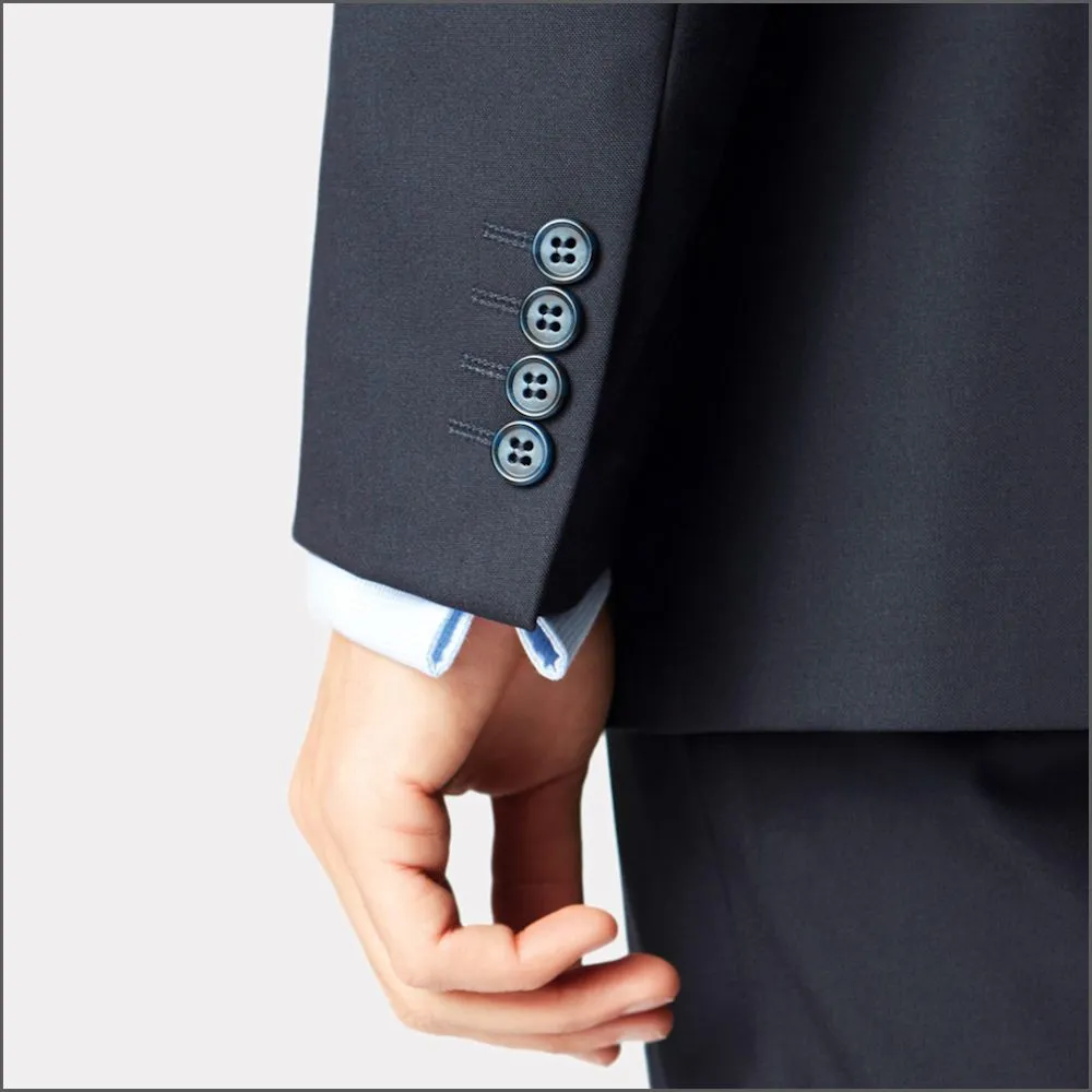 Brook Taverner Dijon Navy Suit==