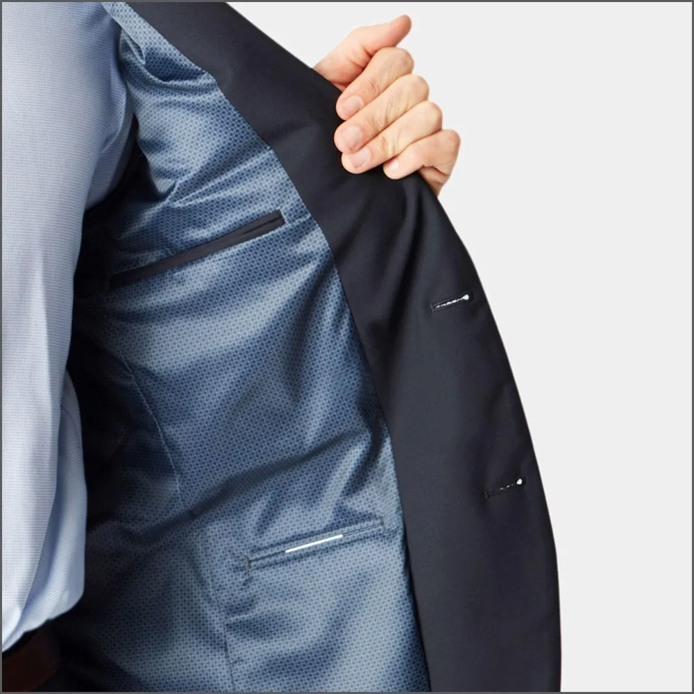 Brook Taverner Dijon Navy Suit==