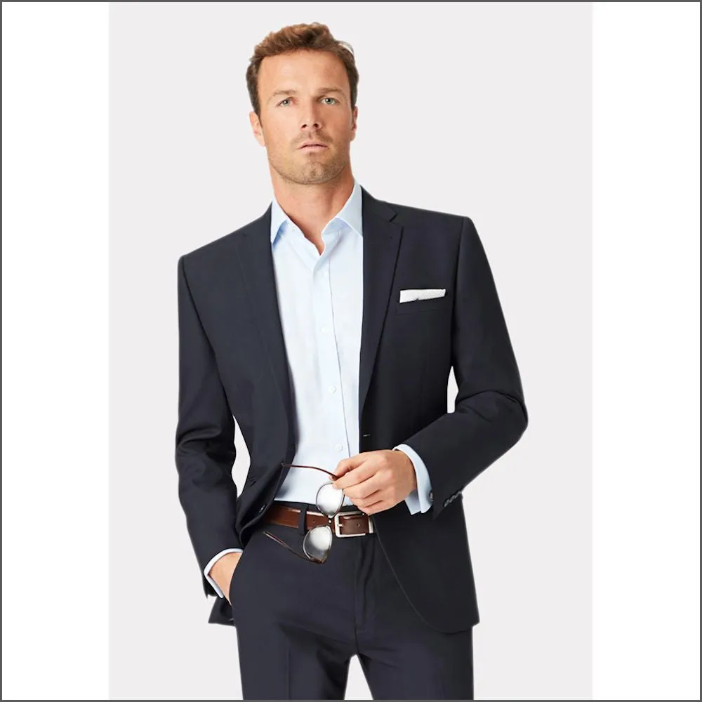 Brook Taverner Dijon Navy Suit==
