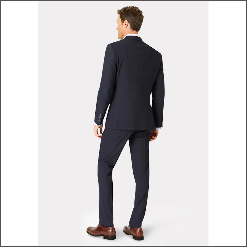 Brook Taverner Dijon Navy Suit==