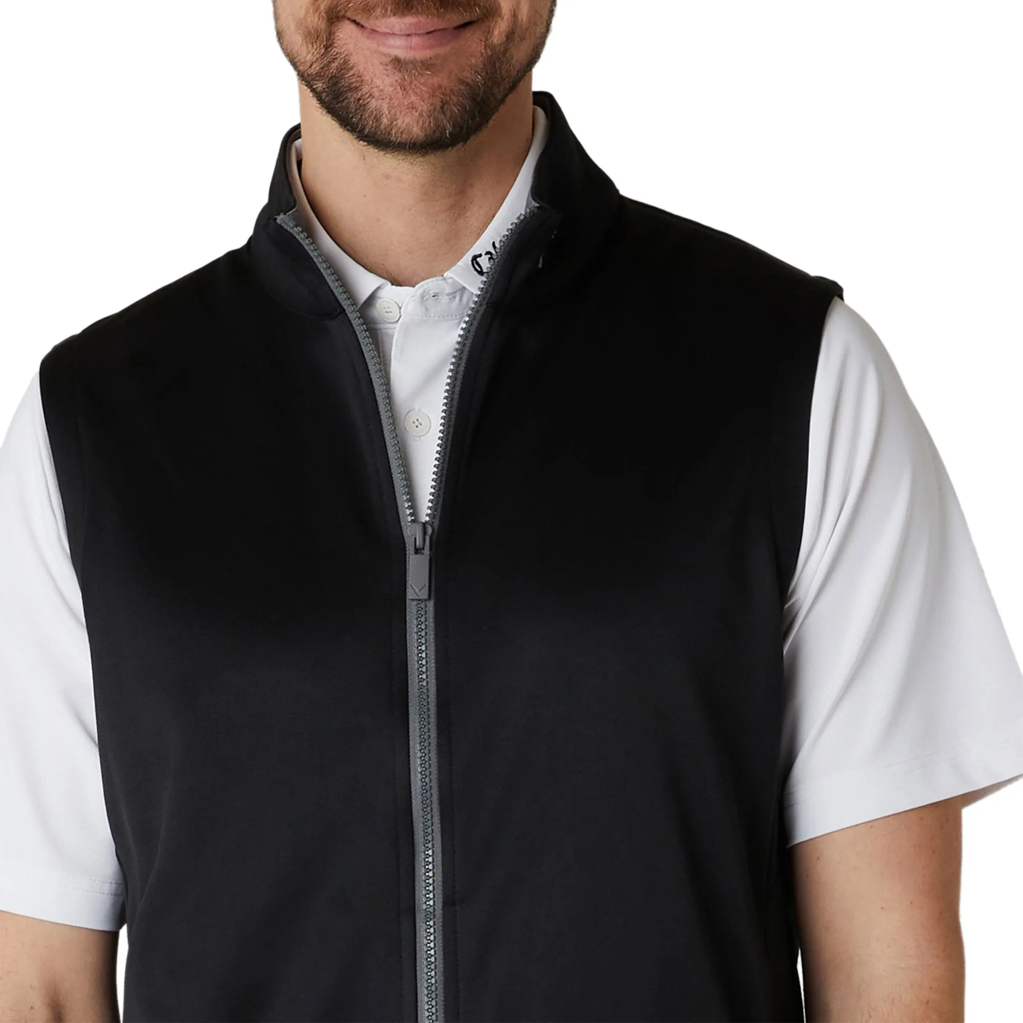 Callaway Golf 3 Chev Full Zip Vest