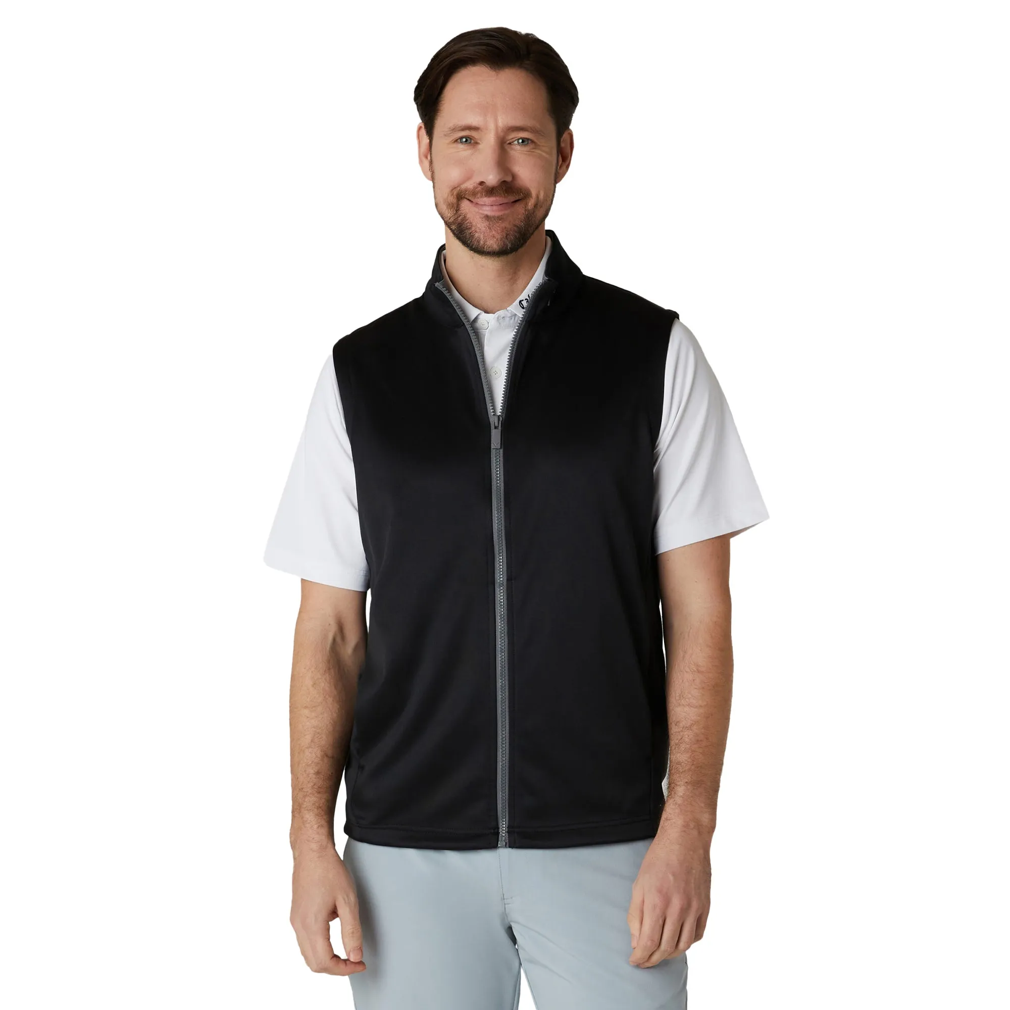 Callaway Golf 3 Chev Full Zip Vest
