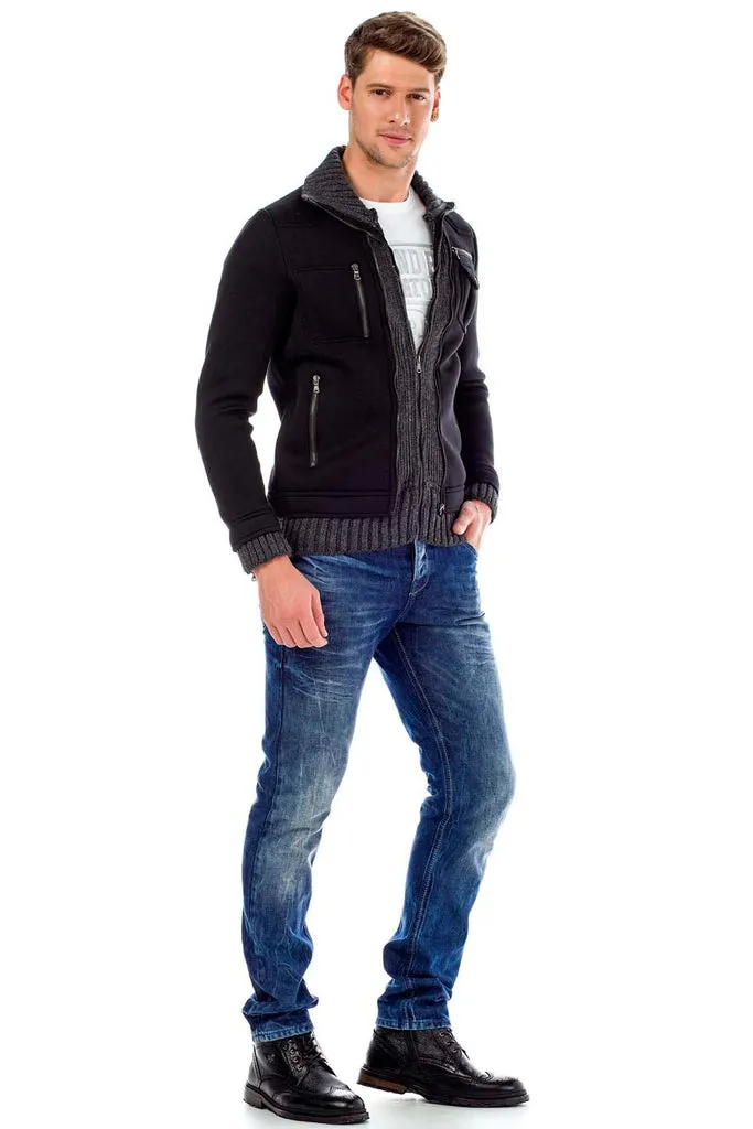 CD319Y Worn Slim Fit Skinny Leg Men's Jeans