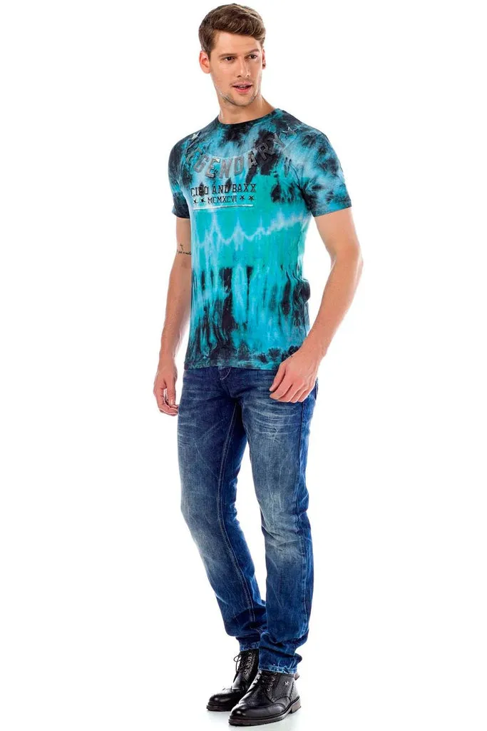 CD319Y Worn Slim Fit Skinny Leg Men's Jeans