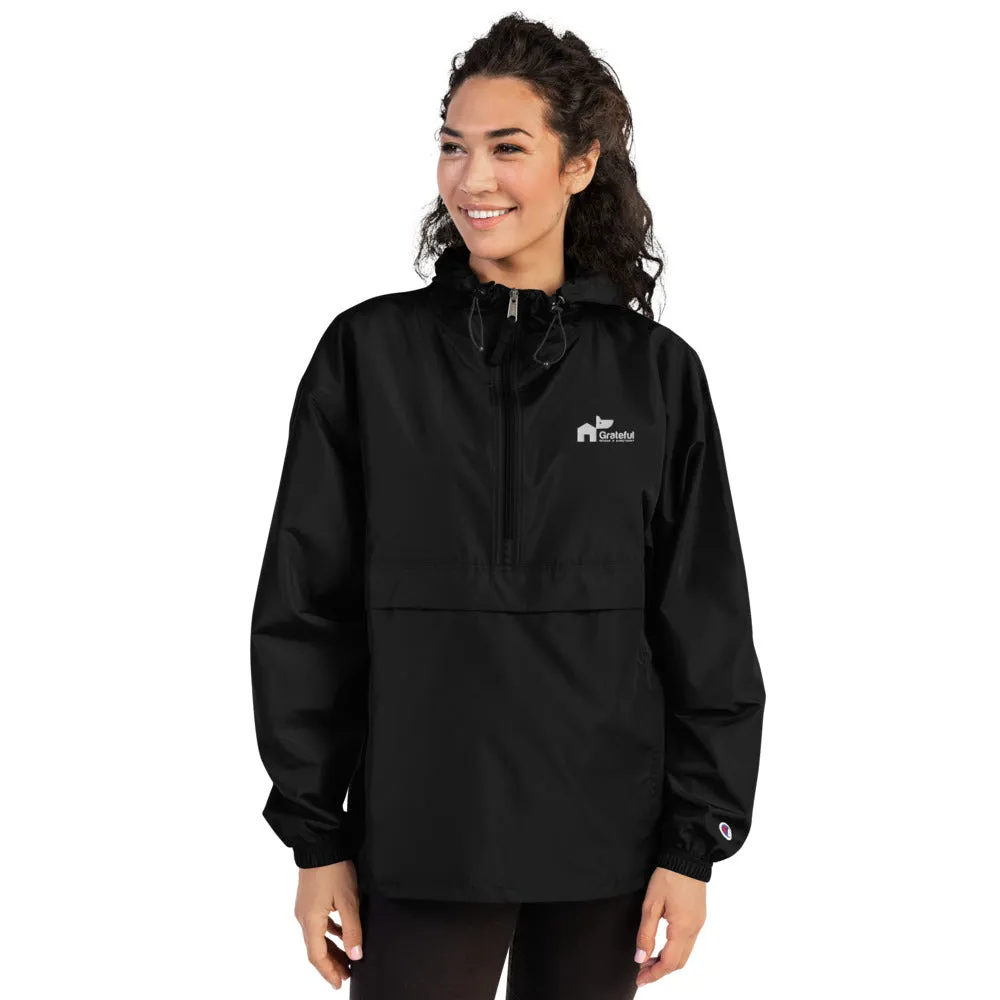 Champion Embroidered Packable Jacket