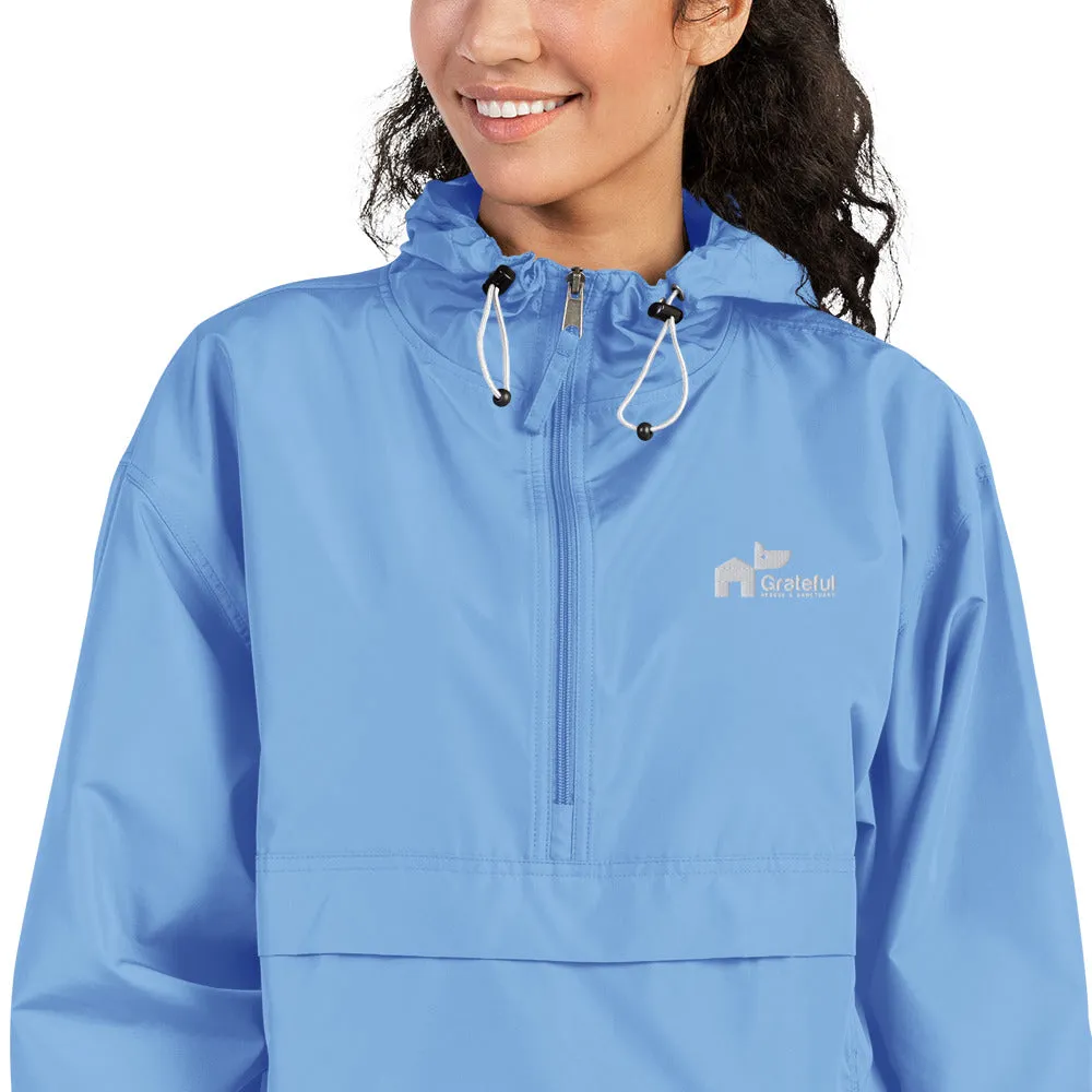 Champion Embroidered Packable Jacket