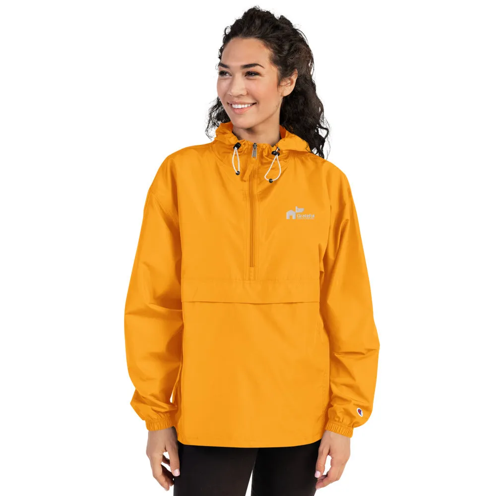 Champion Embroidered Packable Jacket