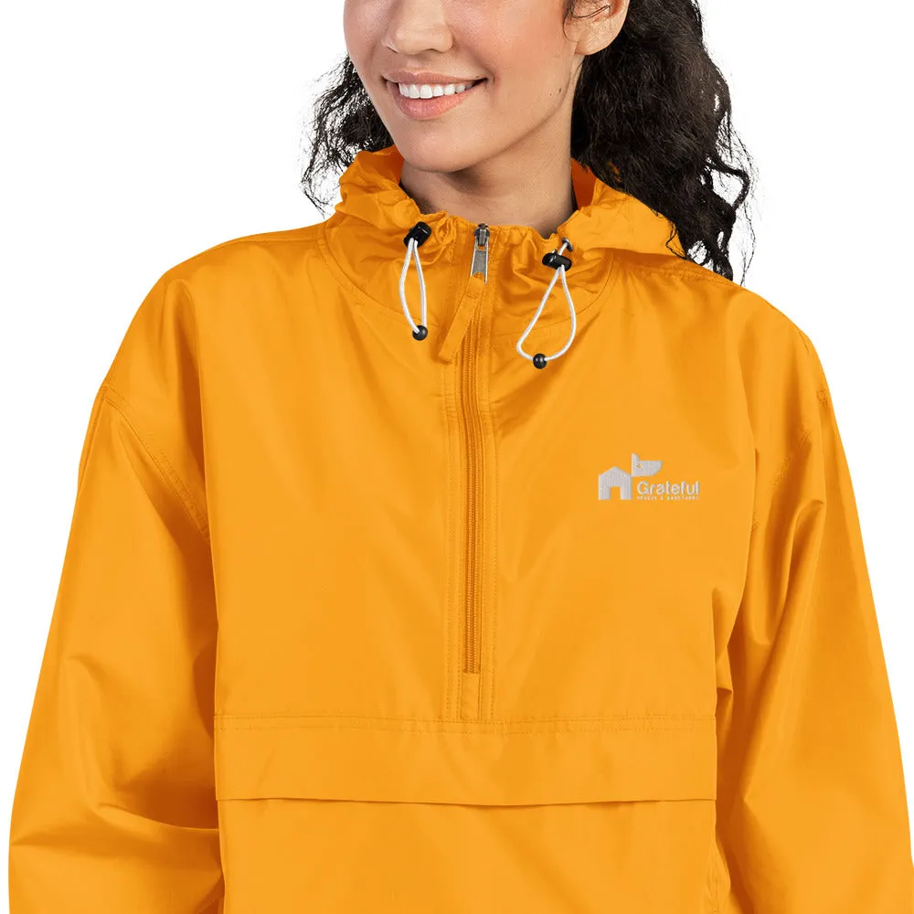 Champion Embroidered Packable Jacket