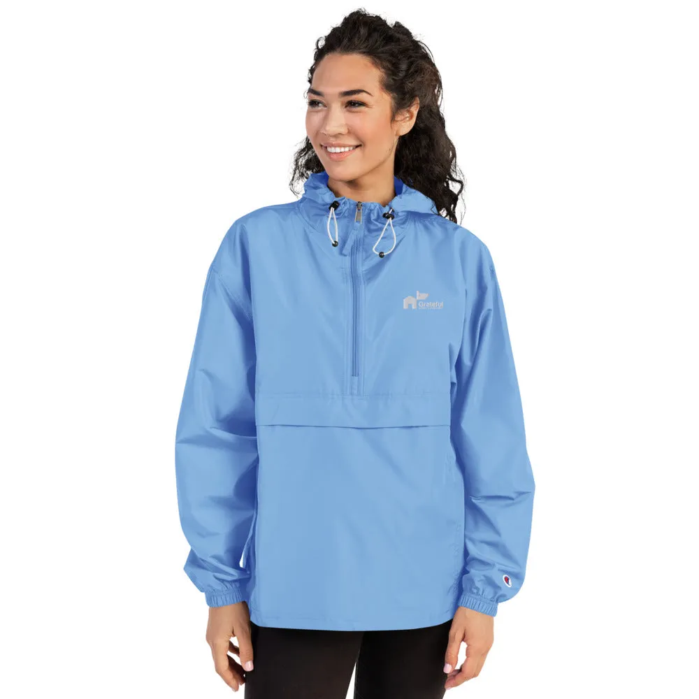 Champion Embroidered Packable Jacket