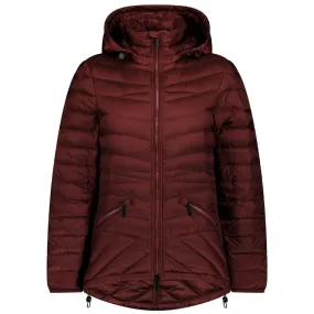 Cushla Women's 90/10 Packable Down Jacket - Cabernet