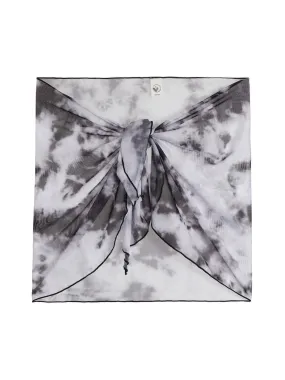 Dijana Sarong Mesh Tie Dye Wrap Skirt