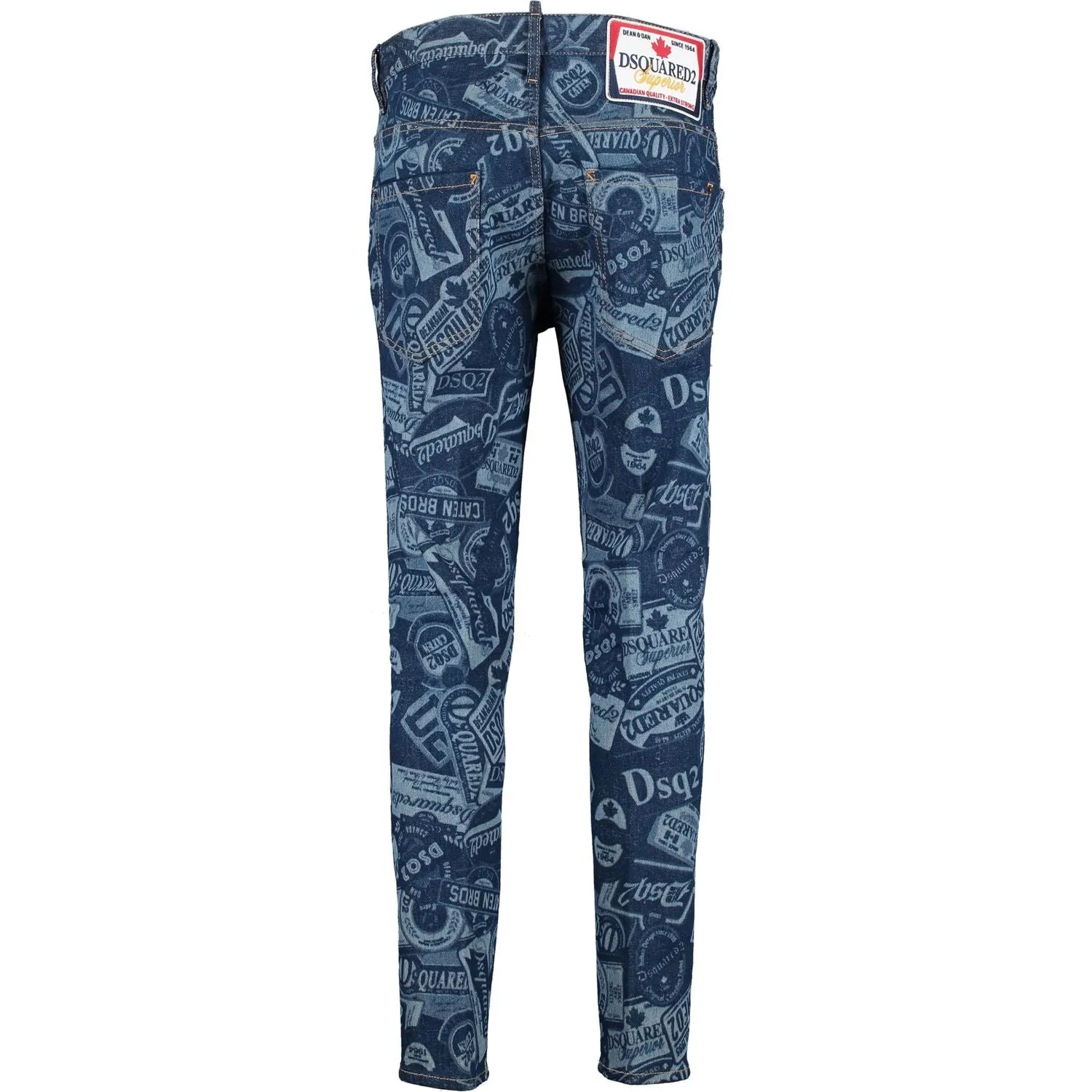 DSQUARED2 Blue Skinny Fit Jeans
