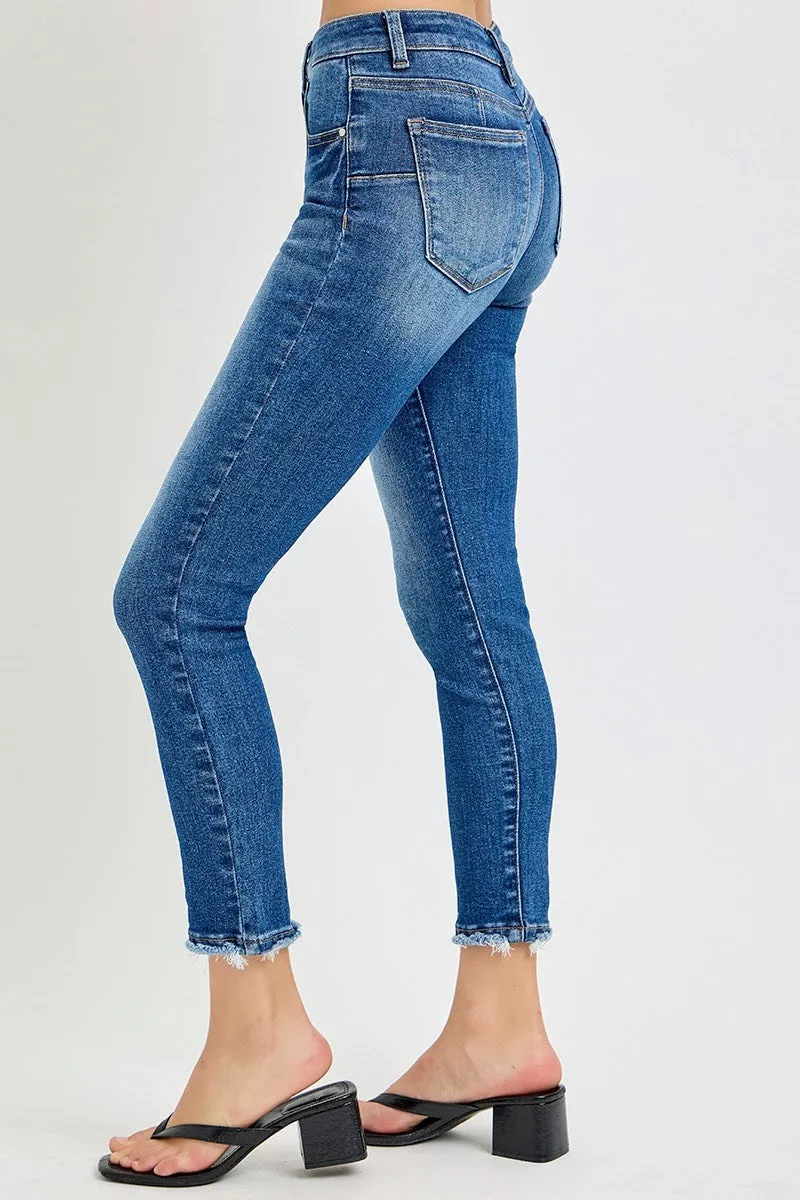 Eleanor Mid Rise Crop Jeans