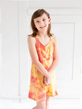 Em Braided Tie Dye Tank Dress