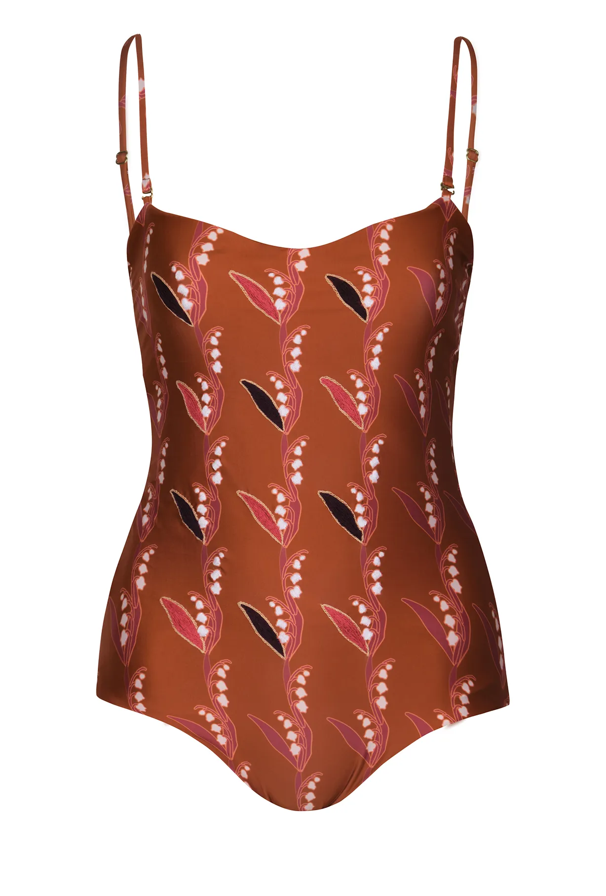 Esteros One Piece Hand Embroidered / Terra Flor de Mayo