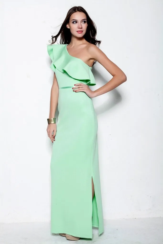 FashionSierra - Fashion Prom Gown Elegant Long Party Dresses Summer Runway Dresses