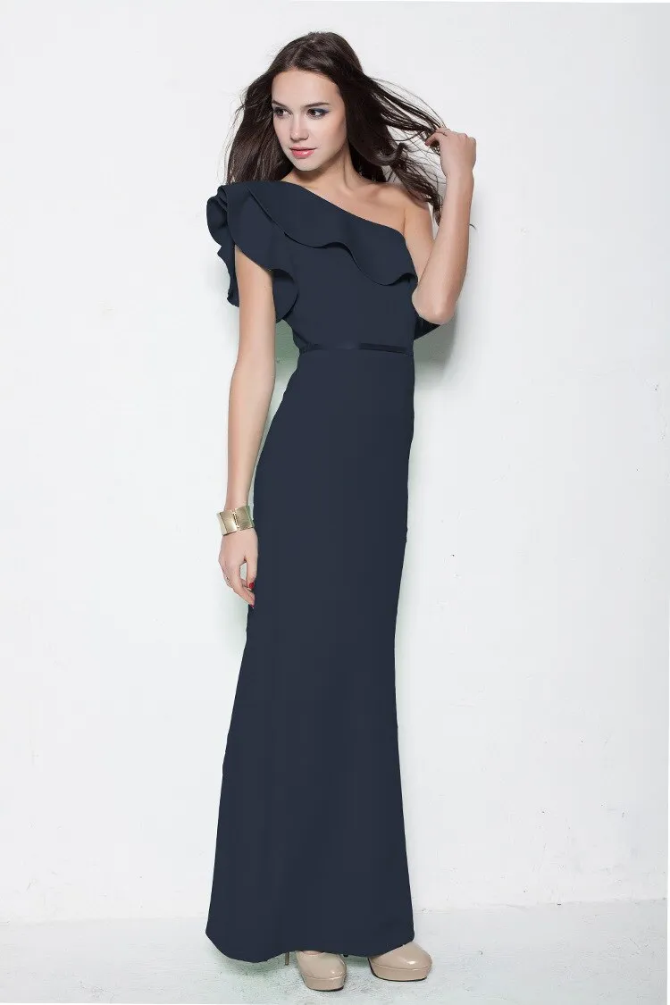 FashionSierra - Fashion Prom Gown Elegant Long Party Dresses Summer Runway Dresses