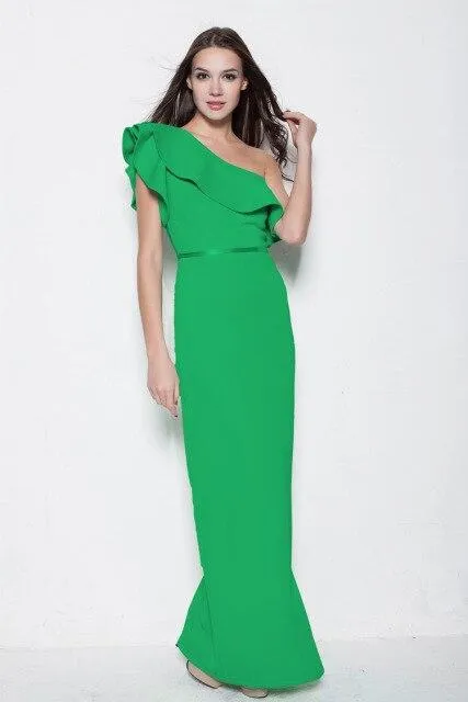 FashionSierra - Fashion Prom Gown Elegant Long Party Dresses Summer Runway Dresses