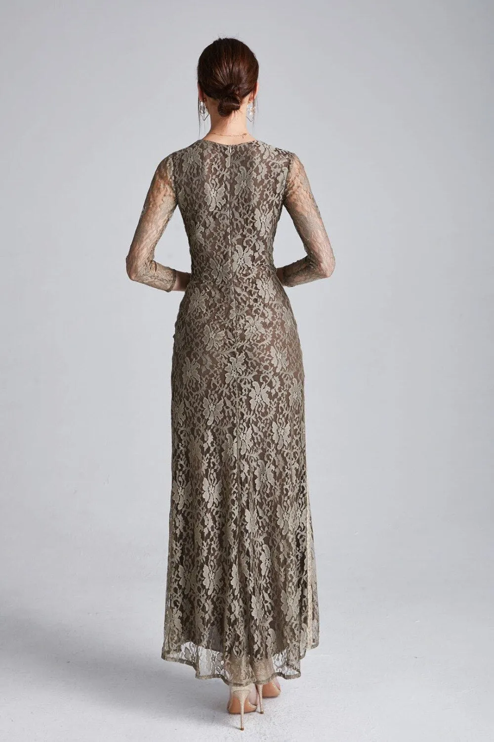 FashionSierra - Lace Fashion Long Party Prom Dresses