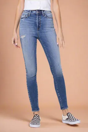 High Rise Ankle Skinny C9