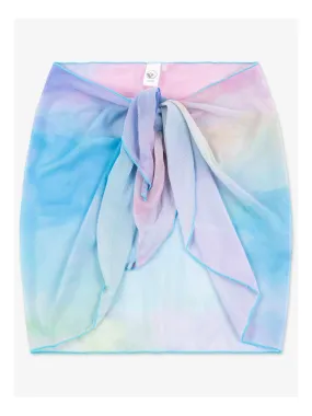 Juliana Mesh Sarong Wrap Skirt