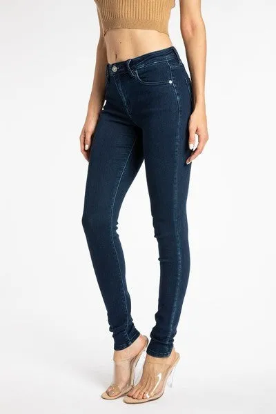 KanCan Gemma Mid Rise Super Skinny Jeans
