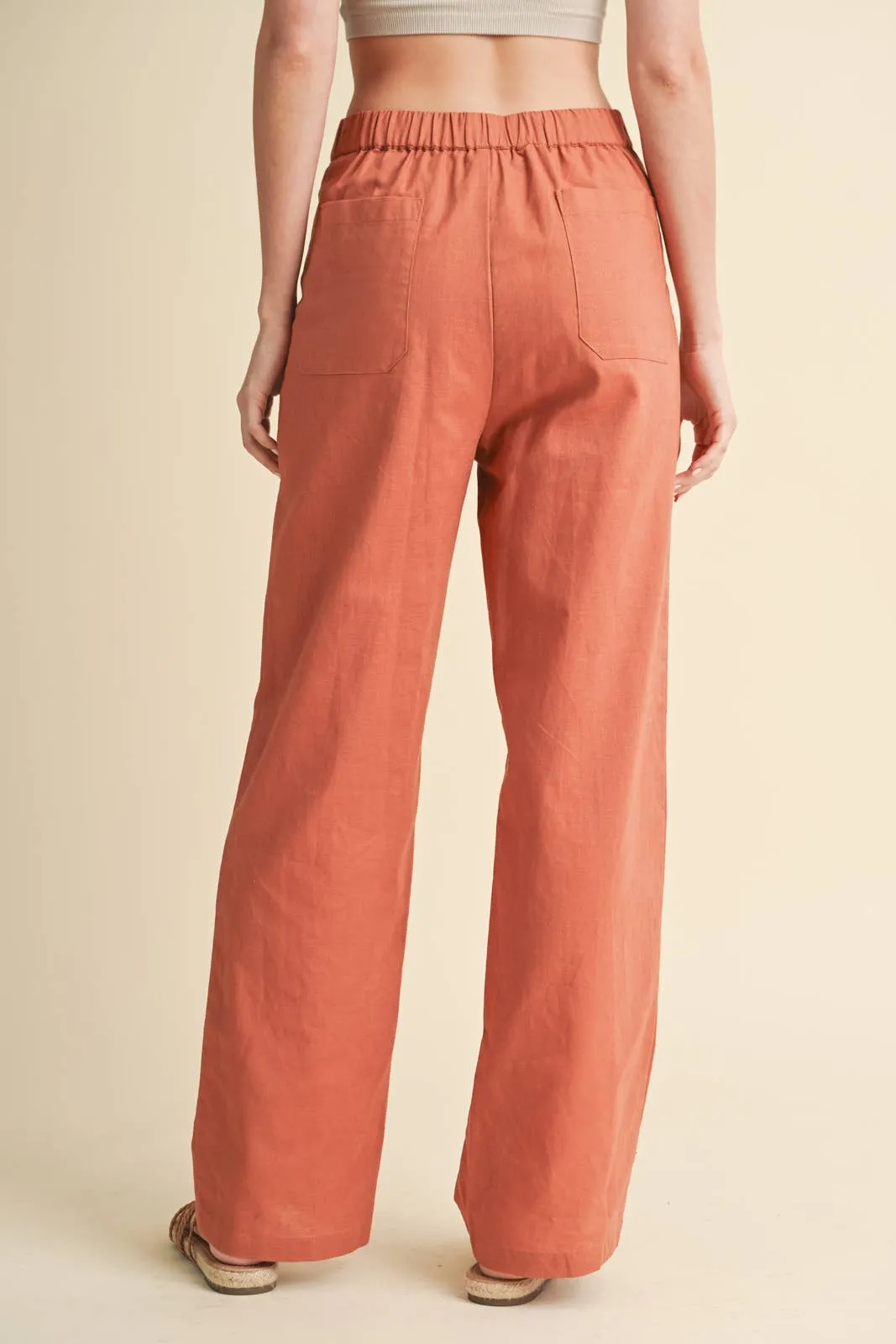Linen Pants w/ Pockets