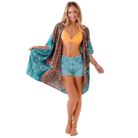 Lotus and Luna Beach Kimono Coverup - Canggu
