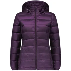 Lynn Women's 90/10 Packable Down Jacket - Midnight Plum