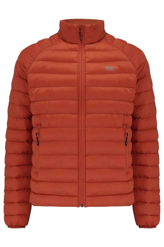 Mac In A Sac Mens Synergy Insulated Packable Jacket-BURNT