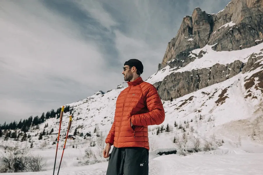 Mac In A Sac Mens Synergy Insulated Packable Jacket-BURNT