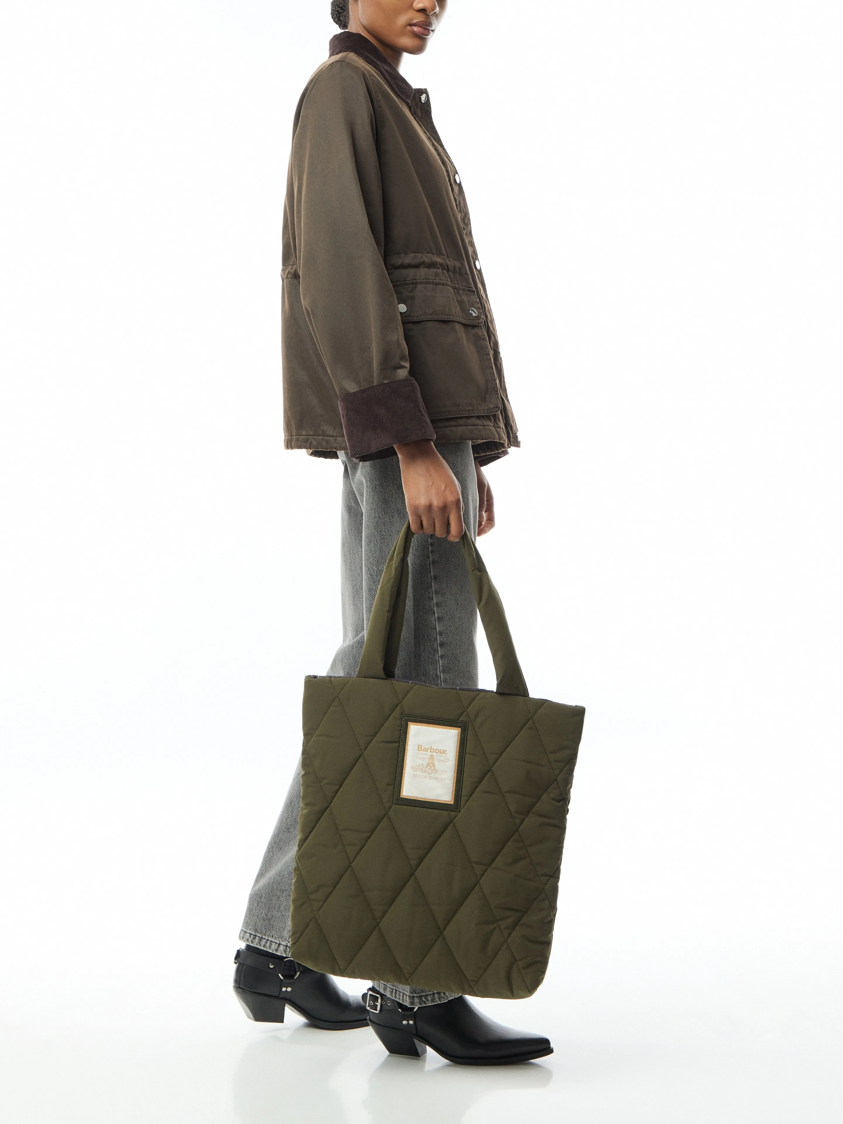 Mariah Quilted Tote Bag