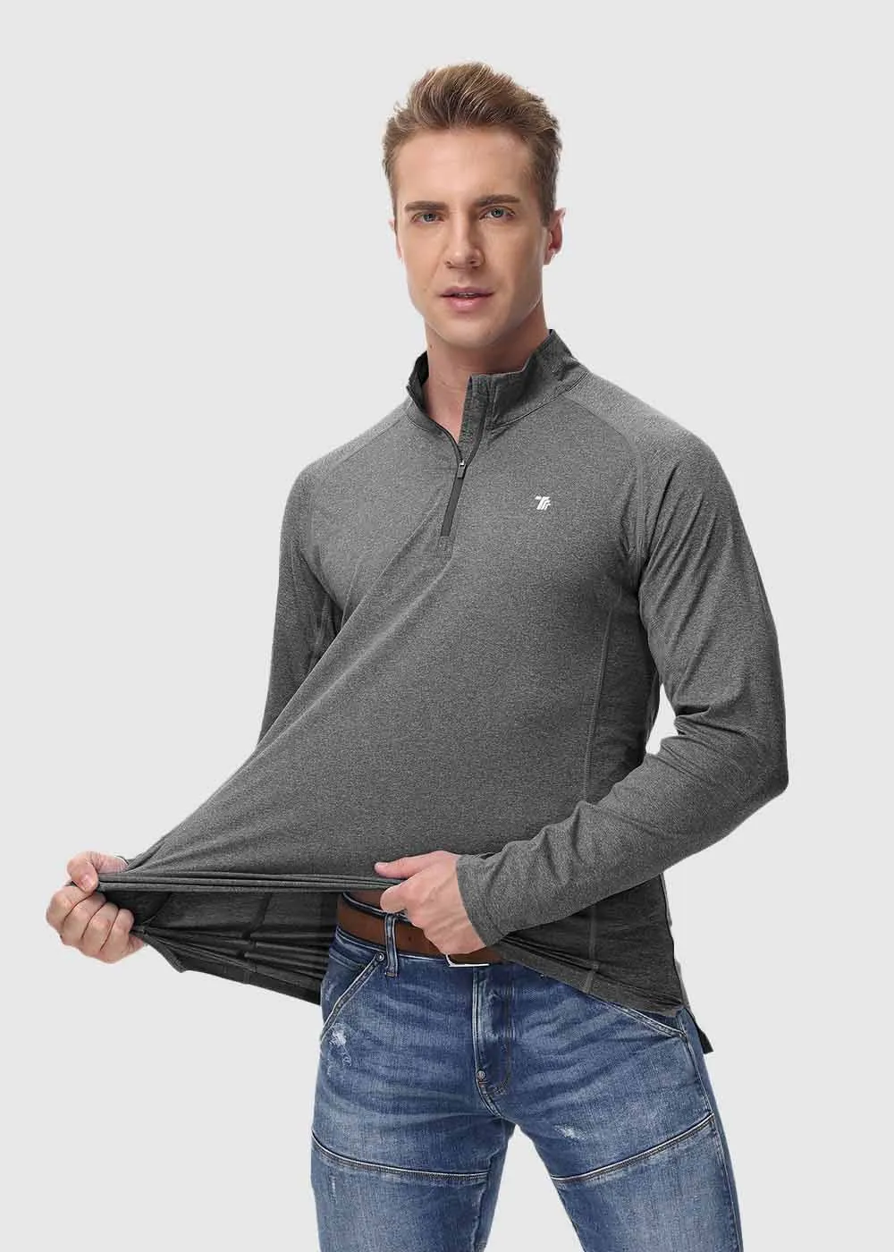 Men's Long Sleeve Sun Shirts UPF 50  T-Shirts