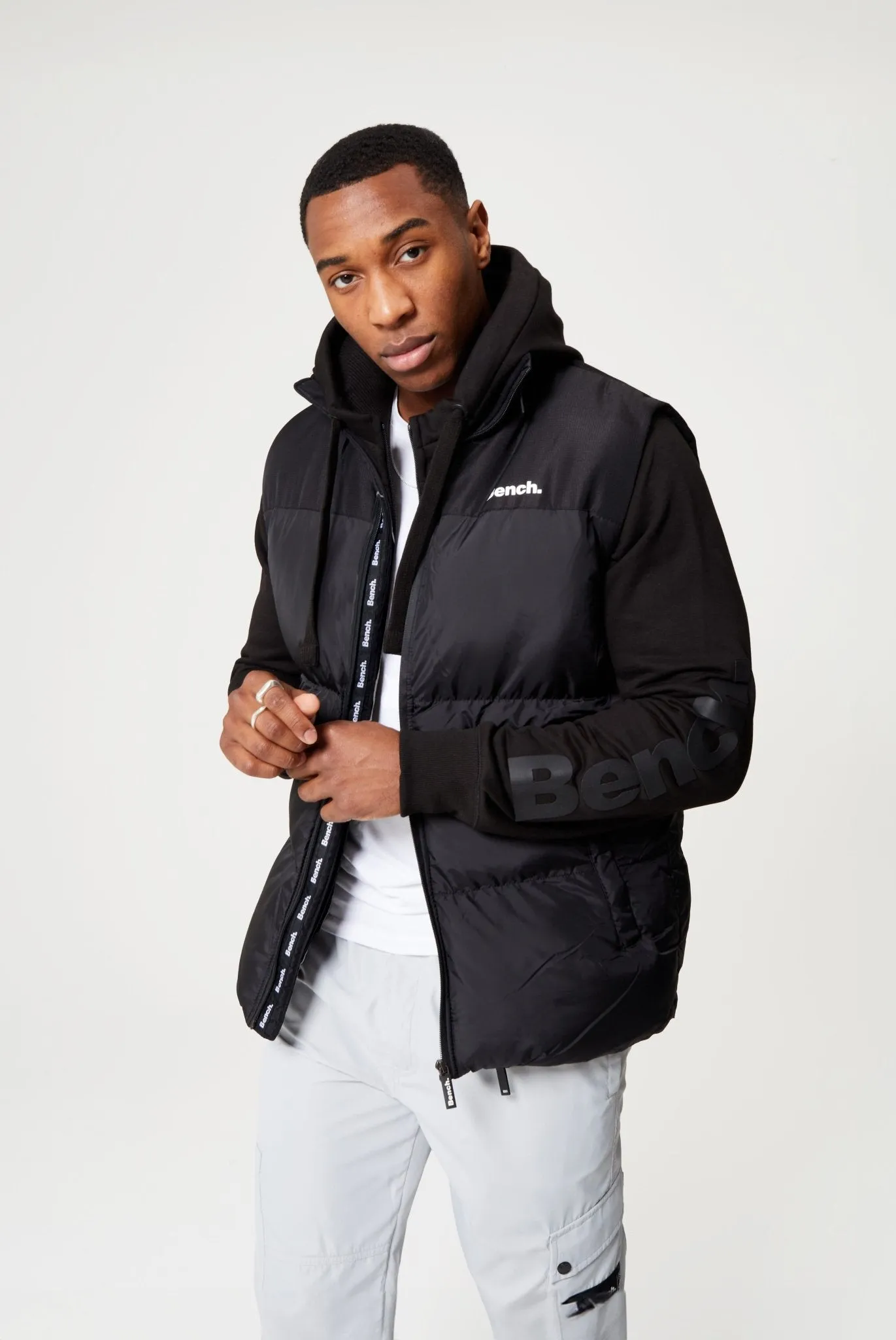Mens 'MARSHY' Gilet - BLACK