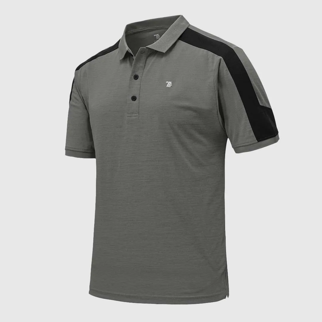 Men's Quick Dry Golf Polo Short Sleeve Shirts