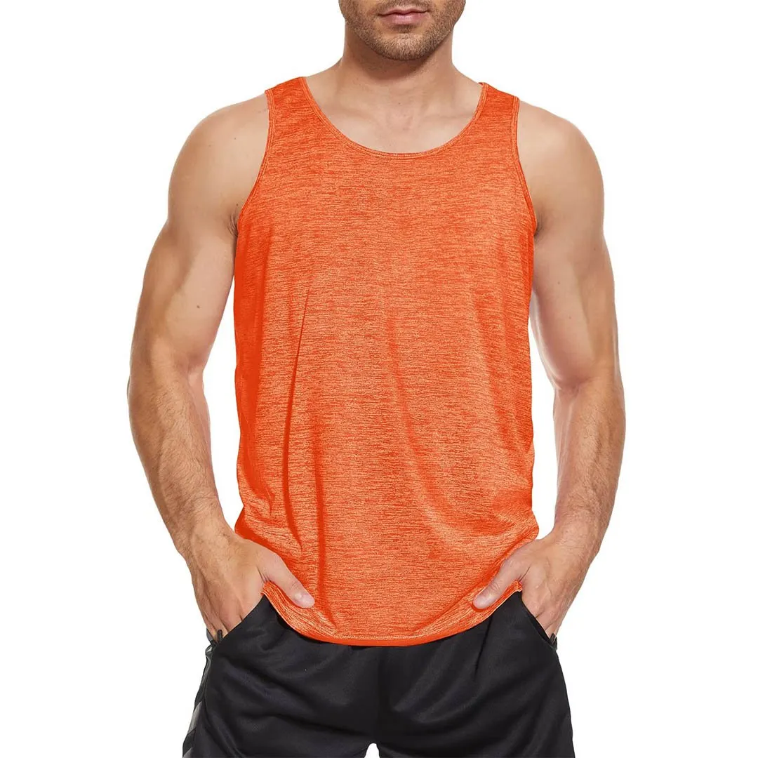 Men's Tank Tops Quick Dry Sleeveless Workout T-shirts