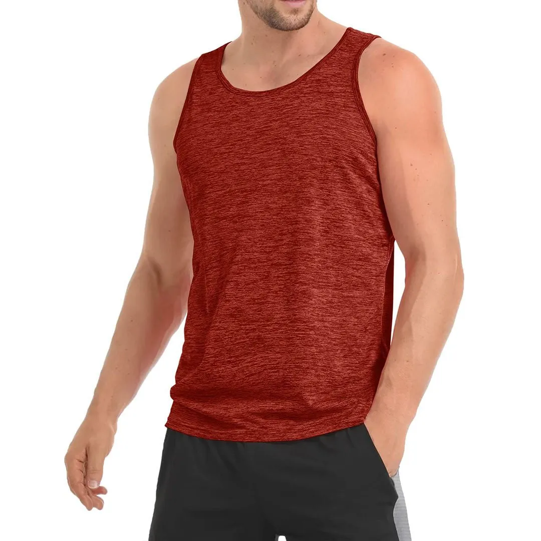 Men's Tank Tops Quick Dry Sleeveless Workout T-shirts