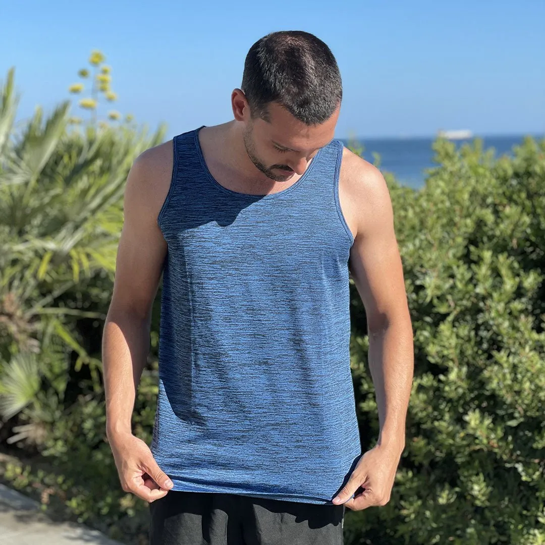 Men's Tank Tops Quick Dry Sleeveless Workout T-shirts