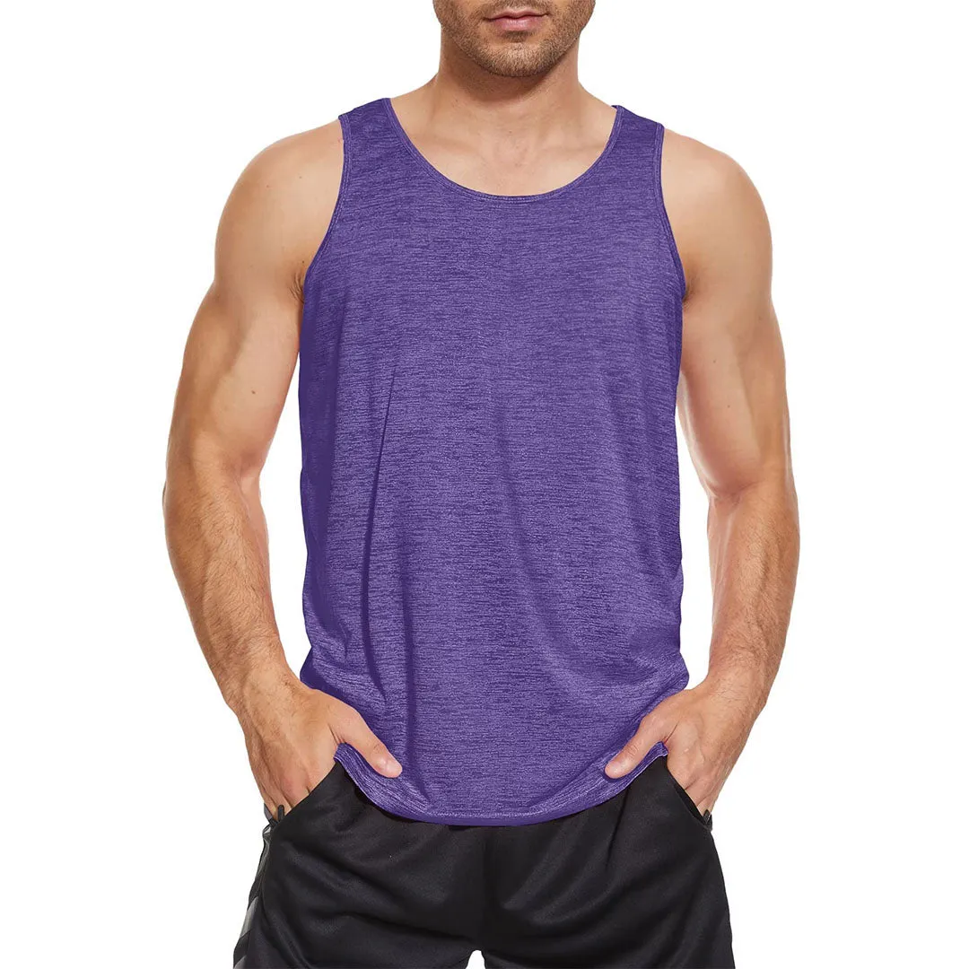 Men's Tank Tops Quick Dry Sleeveless Workout T-shirts