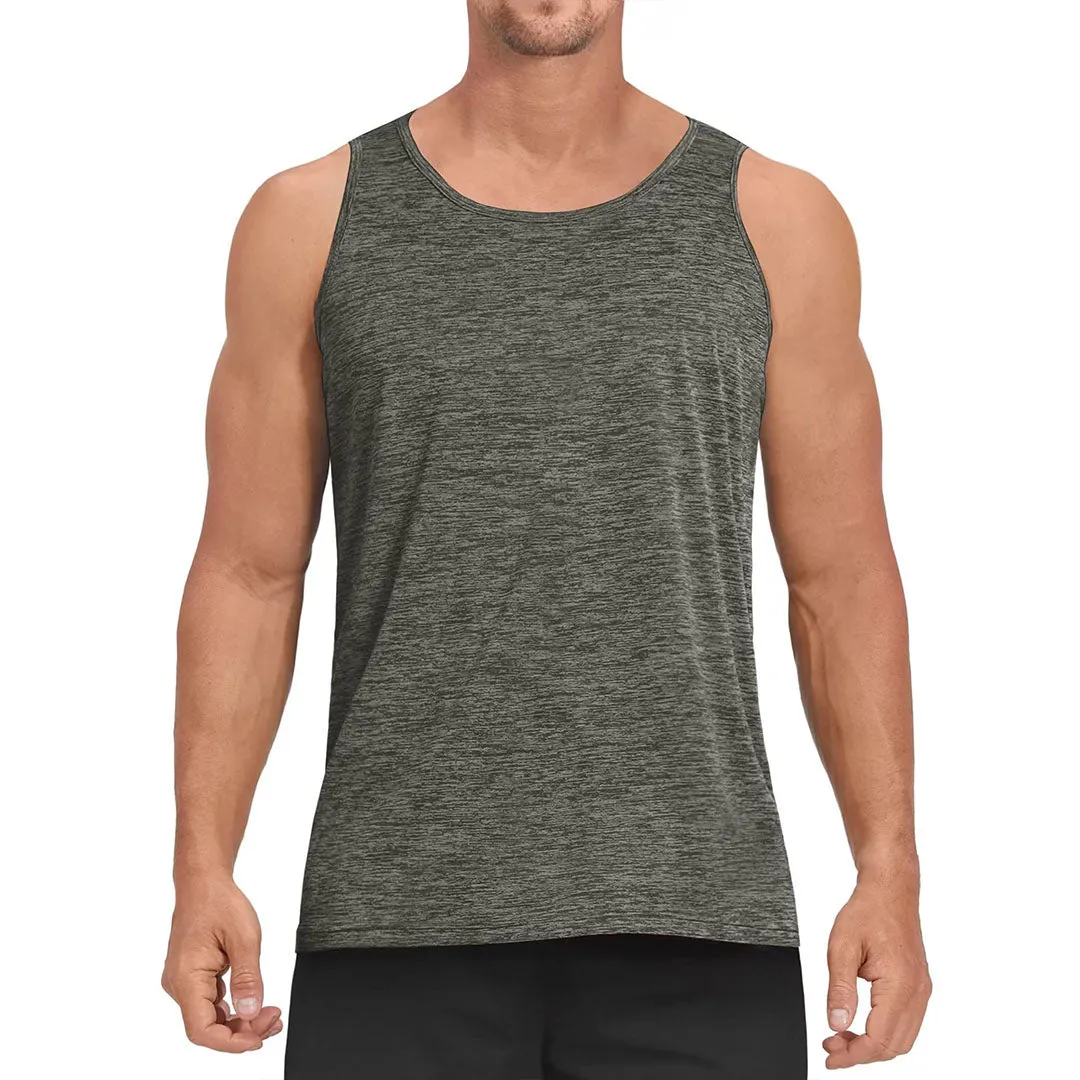 Men's Tank Tops Quick Dry Sleeveless Workout T-shirts