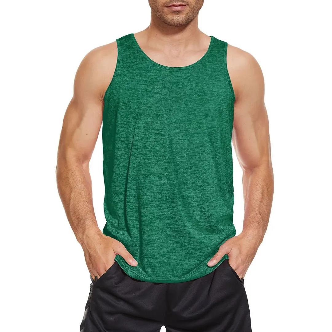 Men's Tank Tops Quick Dry Sleeveless Workout T-shirts
