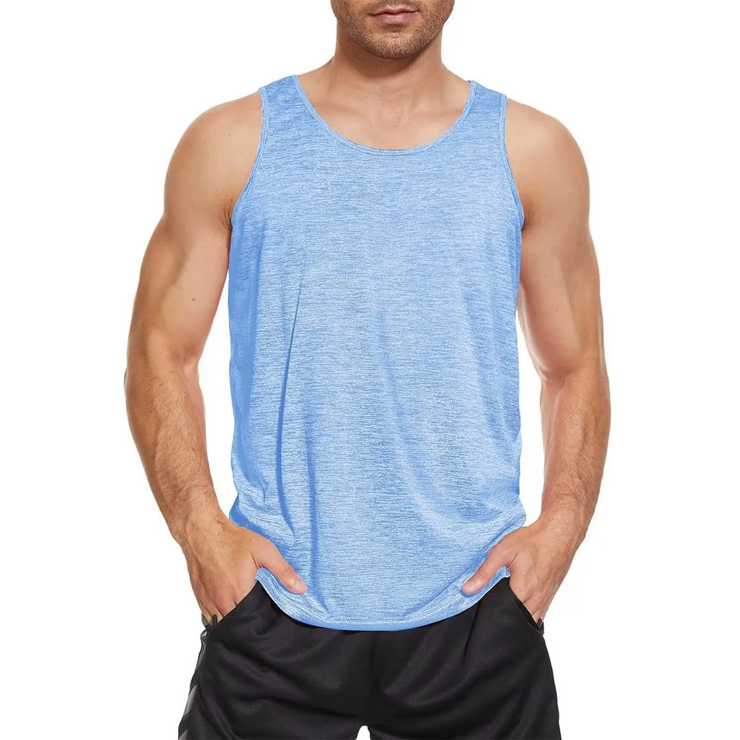 Men's Tank Tops Quick Dry Sleeveless Workout T-shirts