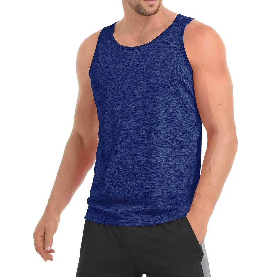 Men's Tank Tops Quick Dry Sleeveless Workout T-shirts