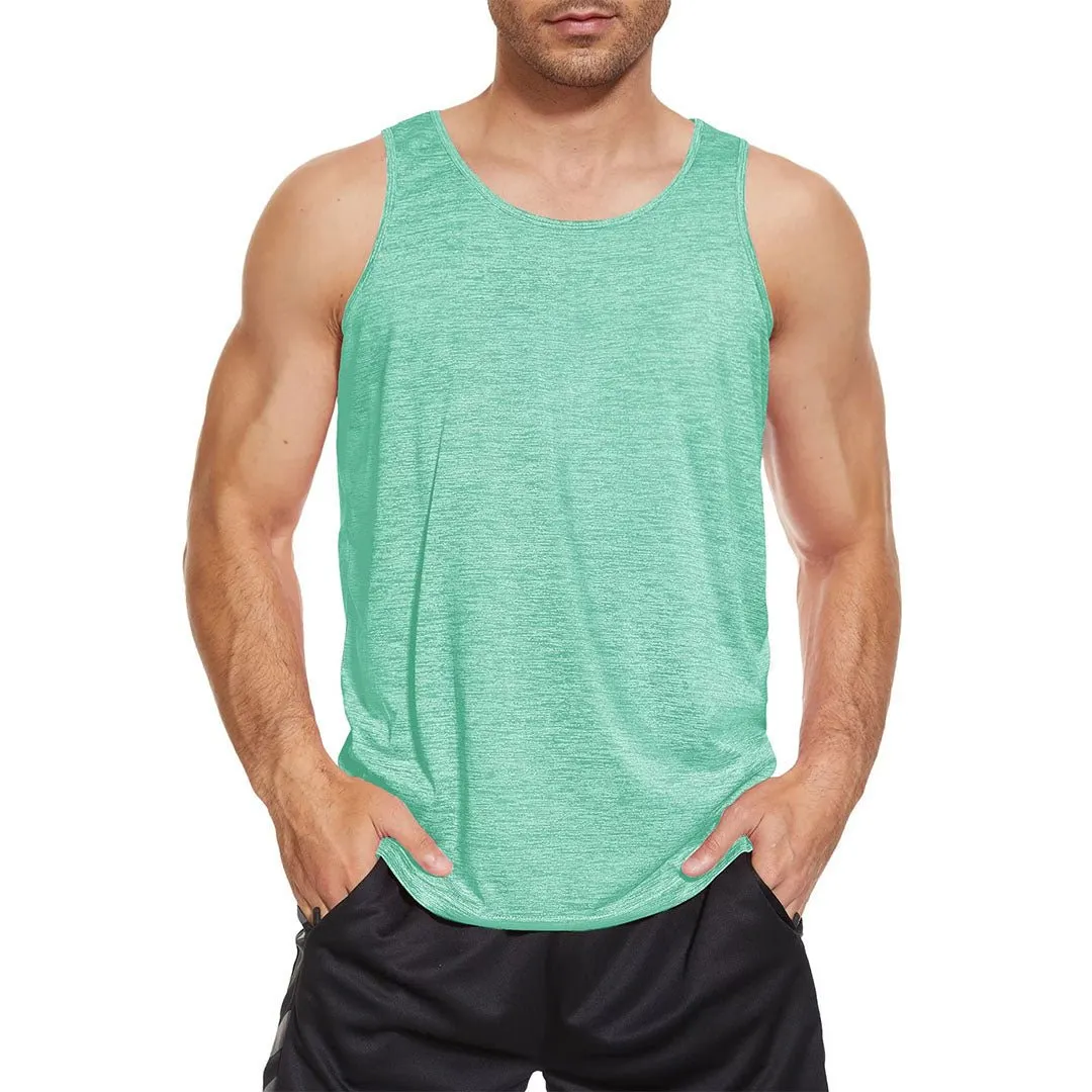 Men's Tank Tops Quick Dry Sleeveless Workout T-shirts
