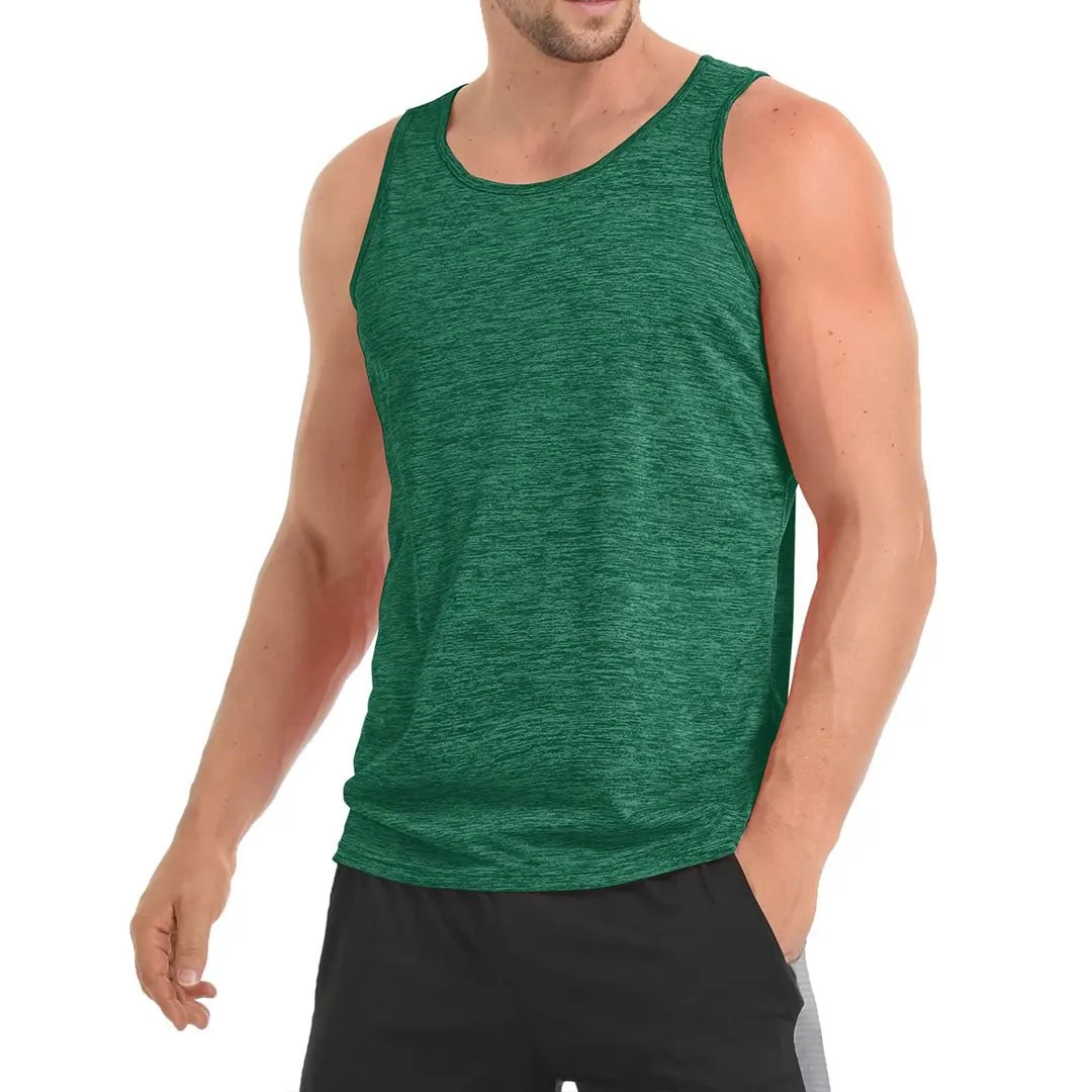 Men's Tank Tops Quick Dry Sleeveless Workout T-shirts