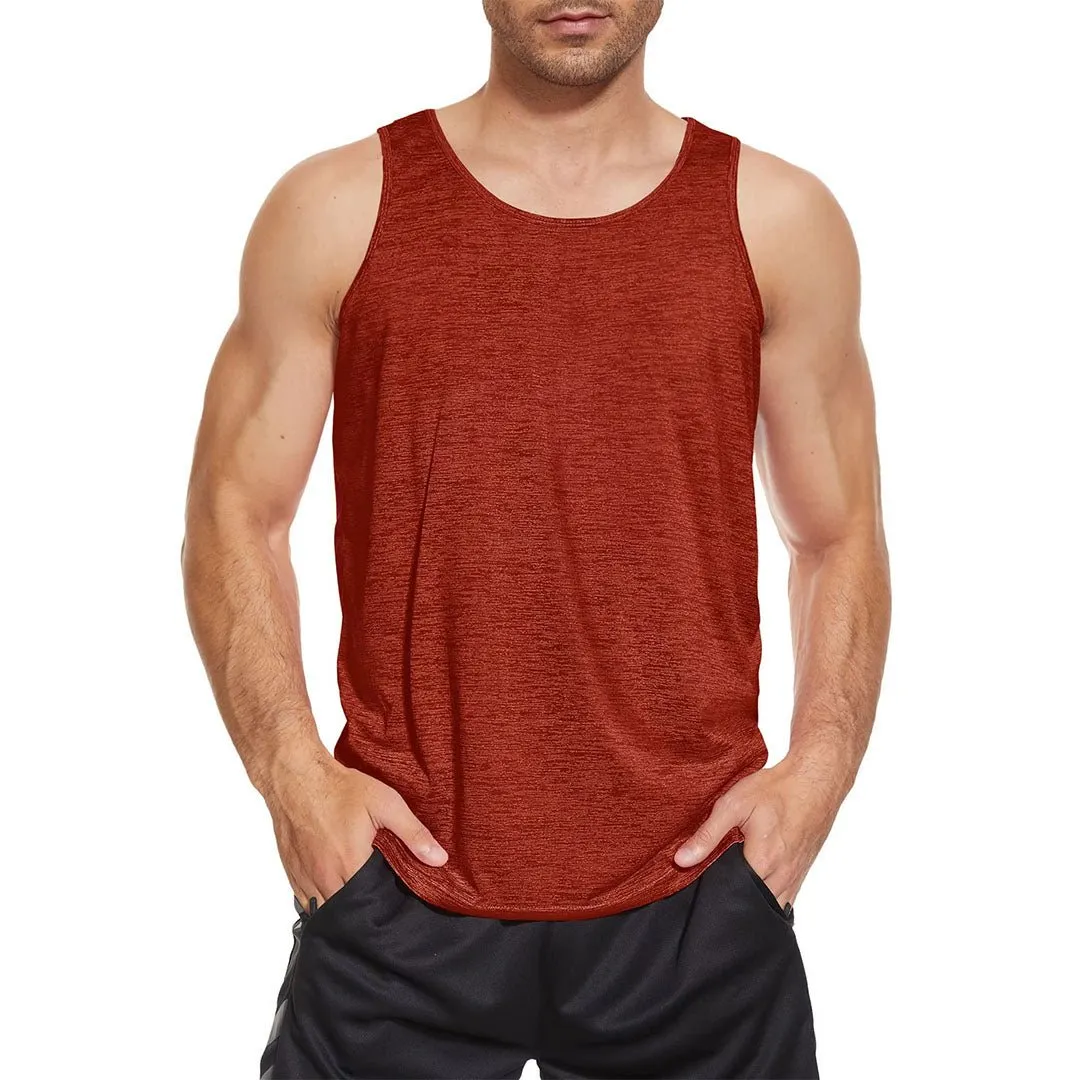 Men's Tank Tops Quick Dry Sleeveless Workout T-shirts