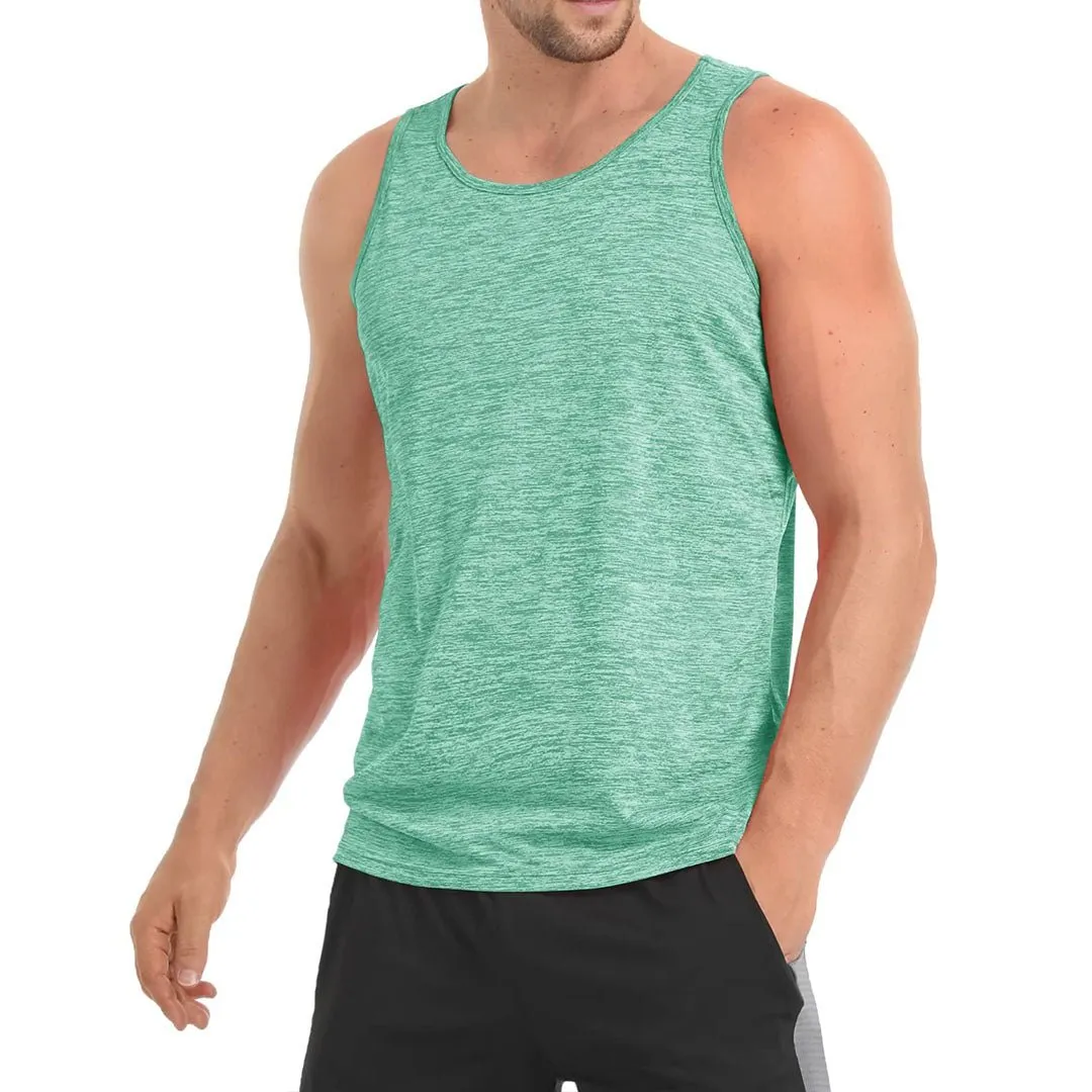 Men's Tank Tops Quick Dry Sleeveless Workout T-shirts