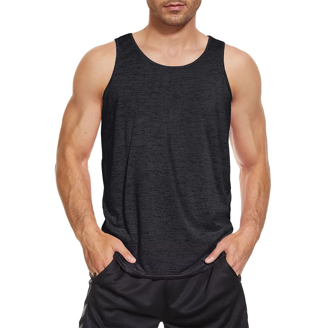 Men's Tank Tops Quick Dry Sleeveless Workout T-shirts